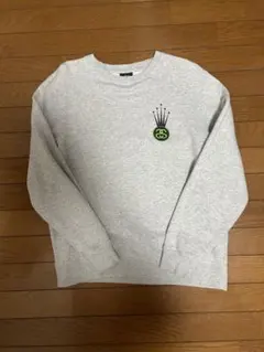 stussy スウェット グレー ロゴ