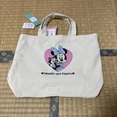ミニーマウスとフィガロ トートバッグ
