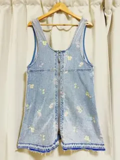 【値下げ】nico and...花柄フラワーデニムベスト