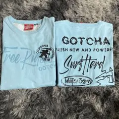 GOTCHAブルー150cmＴシャツ２枚セットのサムネイル