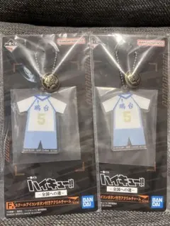 一番くじ ハイキュー‼︎ 全国への道 F賞 鴎台高校 2点セット