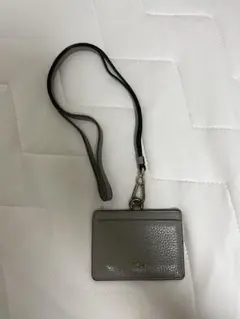 FURLA グレー パスケース・定期入れ【ケース付】