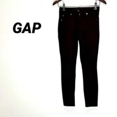 4835U ギャップ スキニーパンツ ブラック 黒 M相当 ストレッチあり 黒色