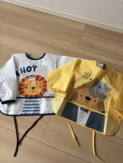 子供用お食事エプロン2点セット