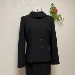 ブラックフォーマルスーツ ジャケットとワンピースのセット