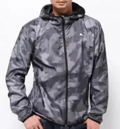 Puma ウィンドジャケット ウーブン カモ 迷彩 使用少 極美品 サイズL