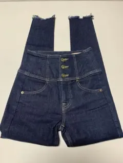 Heather ヘザー XSサイズ ISKOスキニーパンツ ストレッチ ダメージ