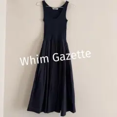 【人気】Whim Gazette ウィムガゼット ネイビー ワンピースのサムネイル