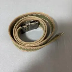 オリーブグリーン ストライプ ベルト