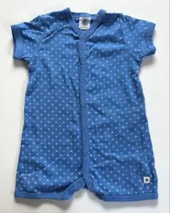 PETIT BATEAU ロンパース 6m 67cm 星柄のサムネイル