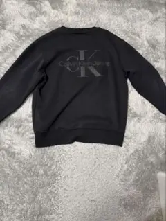 Calvin Klein Jeans 黒トレーナー M 早い者勝ち!!