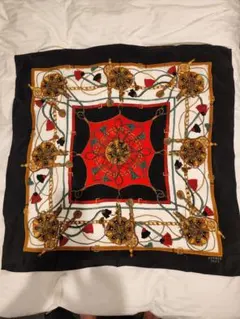 ニ*る様 美品　HERMES シルクスカーフ カレ90