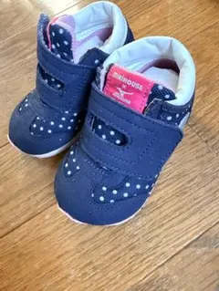 ミキハウス ベビーシューズ 13cm ネイビー