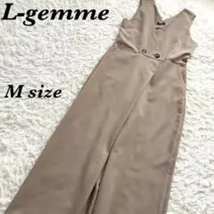 La-gemme ラジエム　ラップ風　オールインワン　サロペット　ワイドパンツ
