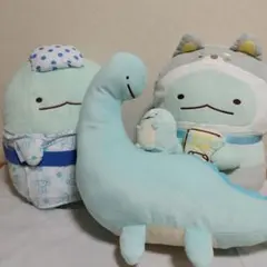すみっコぐらし　とかげ　ぬいぐるみ3点