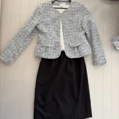 ワンピース　ジャケット　ツイード　セレモニー