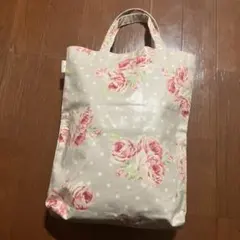 最終価格 LAURA ASHLEY HOME ビニールコーティングバッグ 花柄