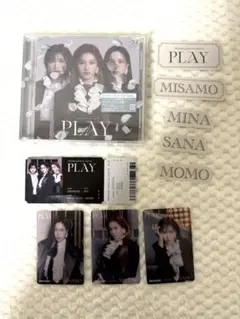 MISAMO PLAY 初回限定B盤　タワレコ特典　アルバム