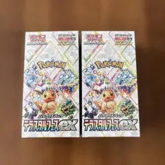 【明日発送】テラスタルフェスex　シュリンク付き 新品未開封品　2BOX シュリンク付き） テラスタルフェス ex BOX ポケモンカード