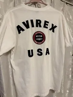 のっぷ様専用AVIREX アヴィレックス 半袖Tシャツ M ホワイト ロゴ