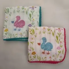 【新品未使用】ハンドタオル2枚セット