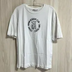 ZARA ザラ ロゴTシャツ 刺繍ロゴ オーバーサイズ Sサイズ ホワイト 美品