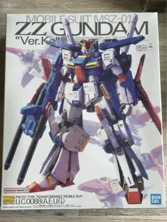 mg zzガンダム ver.ka プレミアムデカール付き　未組立 MG 1/100 ZZガンダム Ver.Ka プレミアムデカール付き タムタム