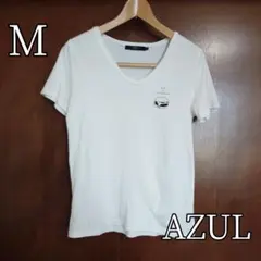【AZUL】ワンポイントプリントカットソー M size