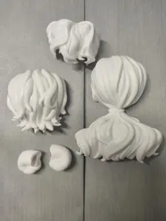 Cooze 悪魔角 1/8ドール 髪パーツセット