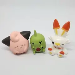 Pokémon ポケモン フィギュア3点セット ピィ ヨーギラス ヒバニー