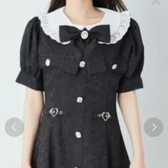 Ank Rouge ジャガードドーリーワンピース