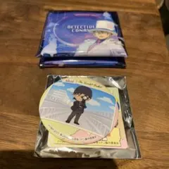 名探偵コナン　オリジナル缶バッジとメモ帳