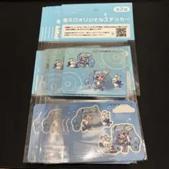 雪ミク　ステッカー　シール