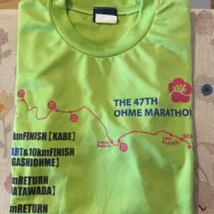 第47回 青梅マラソンTシャツ アシックス