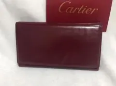 貴重 美品 Cartier カルティエ クラッチバッグ ハンドバック 上質レザー