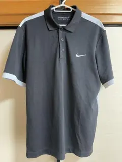 NIKE GOLF Dri-FIT ポロシャツ グレーのサムネイル
