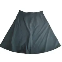 23区 ダークグリーン フレアスカート ひざ丈 40サイズ