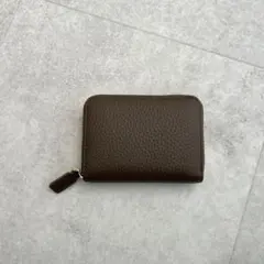 レアリーク【ほぼ新品】本革 レディース コンパクト財布／スキミング防止