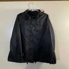 BURBERRY 【美品】ブラック マウンテンパーカー サイズL