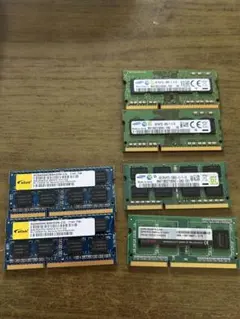 ノート用 DDR3 メモリ 4GB まとめ売り SODIMM 動作未確認 - メルカリ