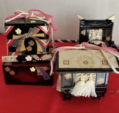 お雛道具　お輿入れ　３点セット
