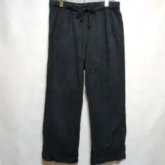 ワイド スウェット パンツ イージー 紺 カジュアル リラックス