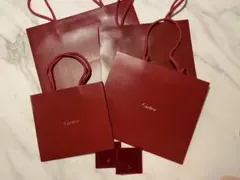 Cartierギフトバッグ5点＋リングケース2点セット