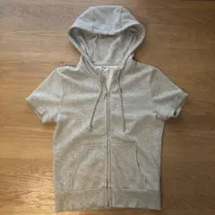 NATURAL BEAUTY BASIC 半袖パーカー グレー Mのサムネイル
