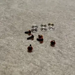 テディベアやぬいぐるみの目　6個セット