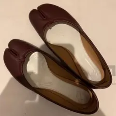メゾンマルジェラ　Maisonmargiela パンプス　ボルドー　タビ