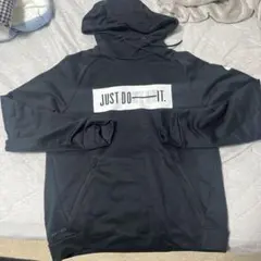 Nike Dri-FIT ブラックパーカー M