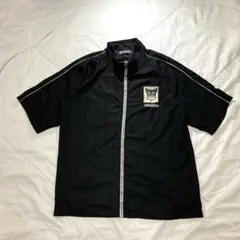 NORAKURO ジップアップ 半袖 トラックジャケット ブラック LLのサムネイル