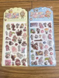 ラブブ 夜光ボンボンシール2点セット