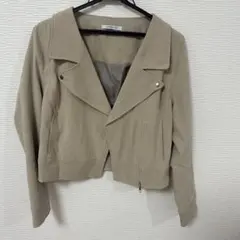 リップサービス　ライダース　ベージュ